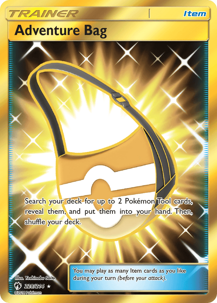 Adventure Bag (228/214) [Sun & Moon: Lost Thunder] (Online Only)