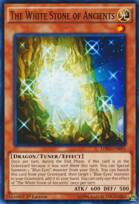 The White Stone of Ancients [LDK2-ENK05] Common (ONLINE ORDER ONLY)