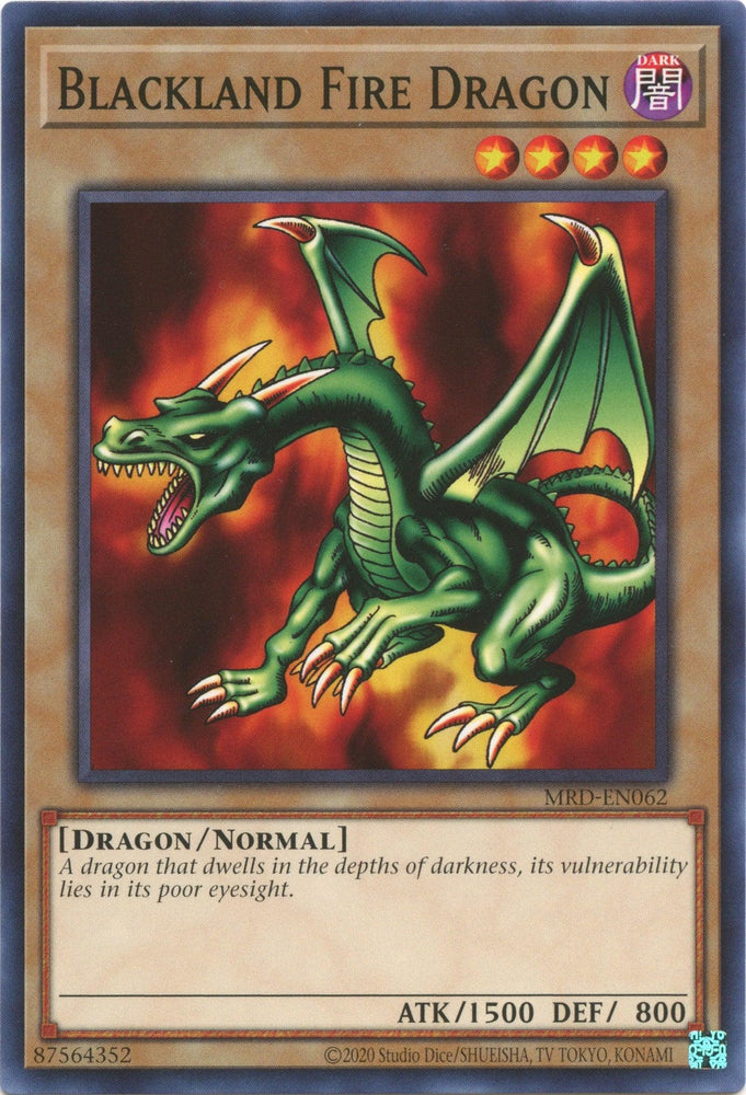 Blackland Fire Dragon (25th Anniversary) [MRD-EN062] Common (ONLINE ORDER ONLY)