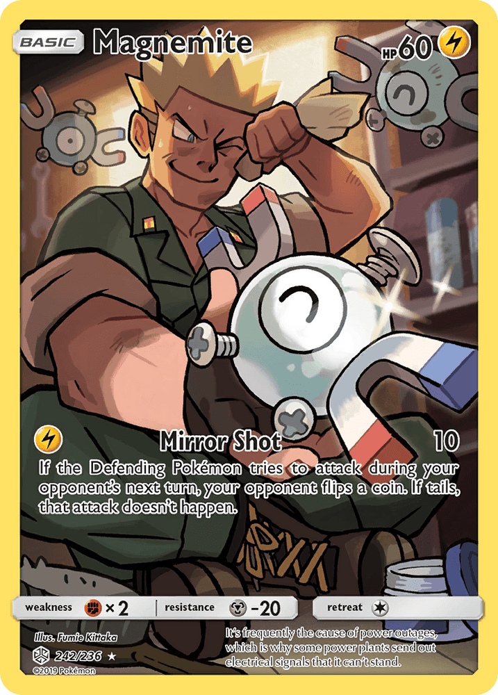 Magnemite (242/236) [Sun & Moon: Cosmic Eclipse] (Online Only)