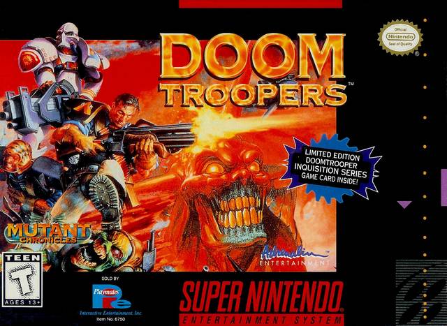 Doom Troopers (Super Nintendo) (Online Only)