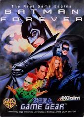 BatMan Forever | GameGear (ONLINE ORDER ONLY)