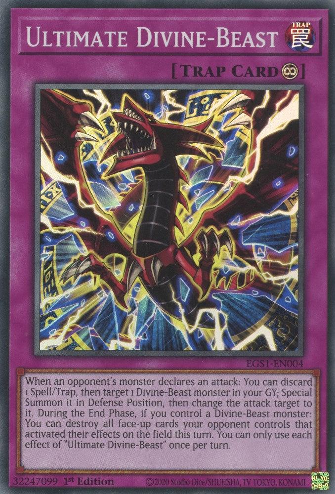 Ultimate Divine-Beast [EGS1-EN004] Super Rare (ONLINE ORDER ONLY)