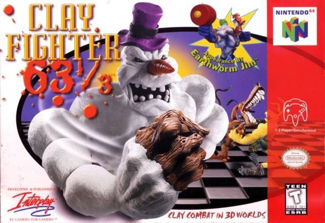 Clay Fighter 63 1/3 (Nintendo 64) (Online Only)