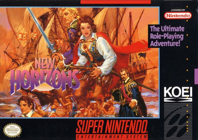 Uncharted Waters New Horizons (Super Nintendo) (Online Only)