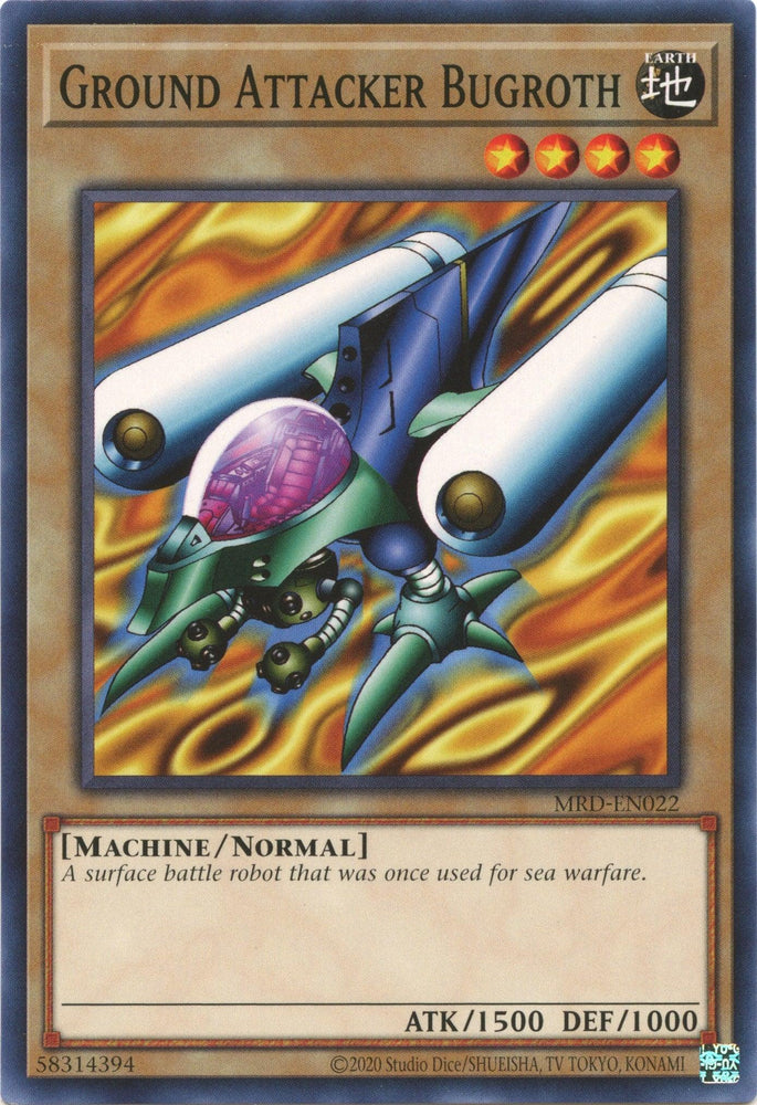 Ground Attacker Bugroth (25th Anniversary) [MRD-EN022] Common (ONLINE ORDER ONLY)