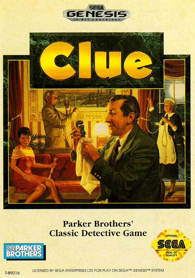 Clue (Sega Genesis) (ONLINE ORDER ONLY)