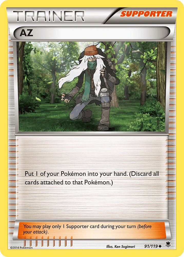 AZ (91/119) [XY: Phantom Forces] (Online Only)