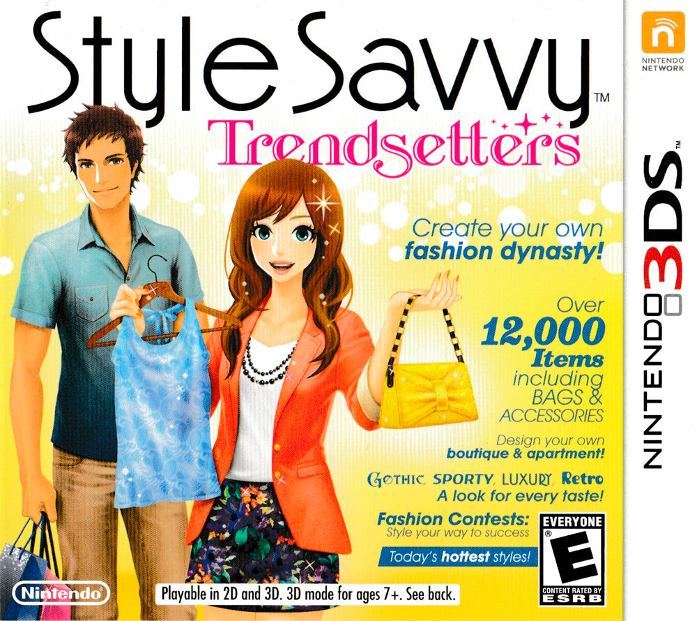 Style Savvy Trendsetters (Nintendo 3DS) (ONLINE ORDER ONLY)
