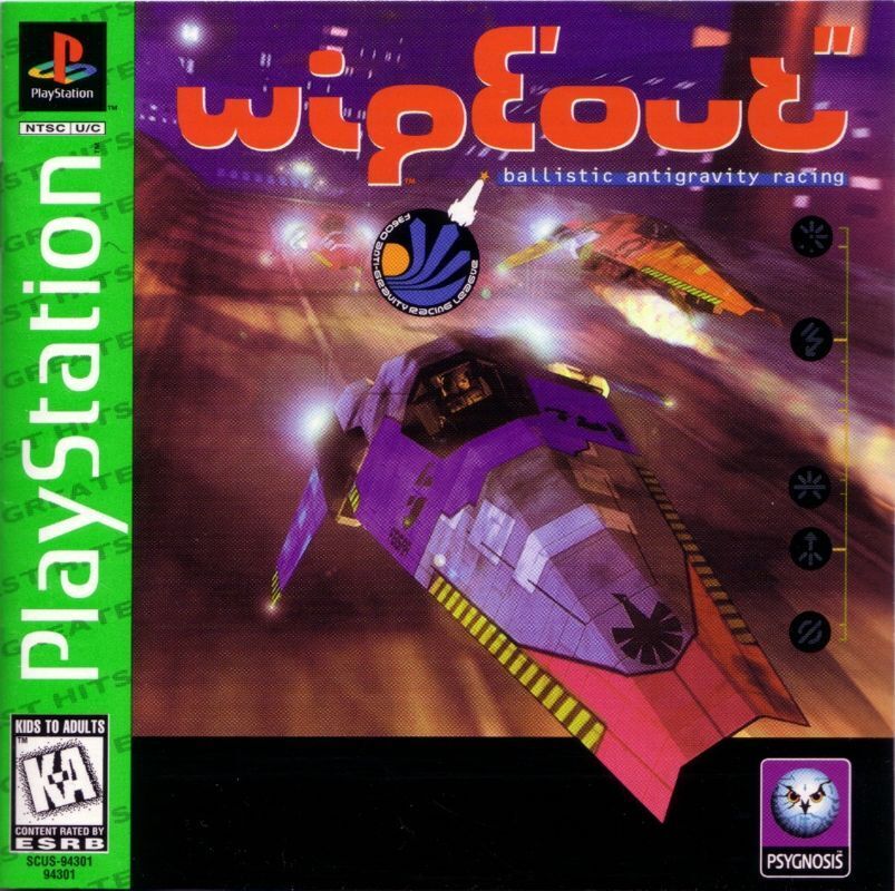 Wipeout (Greatest Hits) (Playstation) (ONLINE ORDER ONLY)