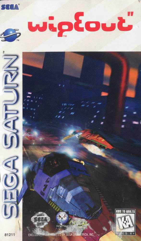 WipEout (Sega Saturn) (ONLINE ORDER ONLY)