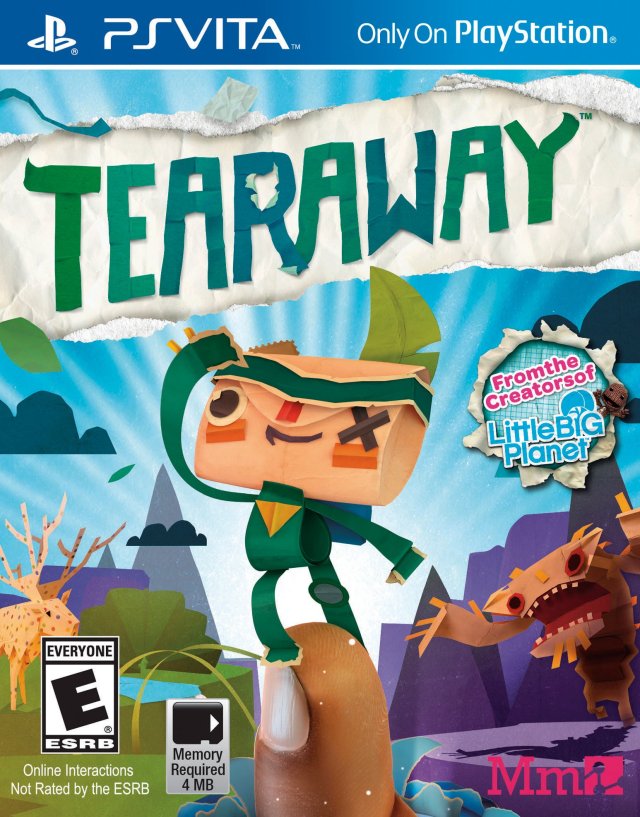 Tearaway (Playstation Vita) (ONLINE ORDER ONLY)