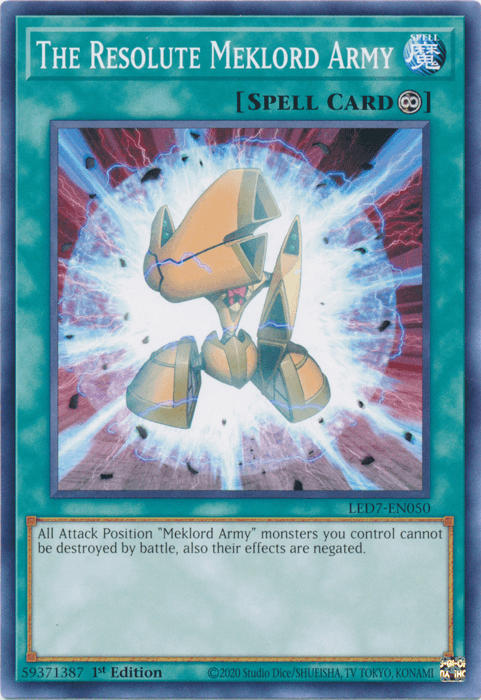 The Resolute Meklord Army [LED7-EN050] Common (ONLINE ORDER ONLY)
