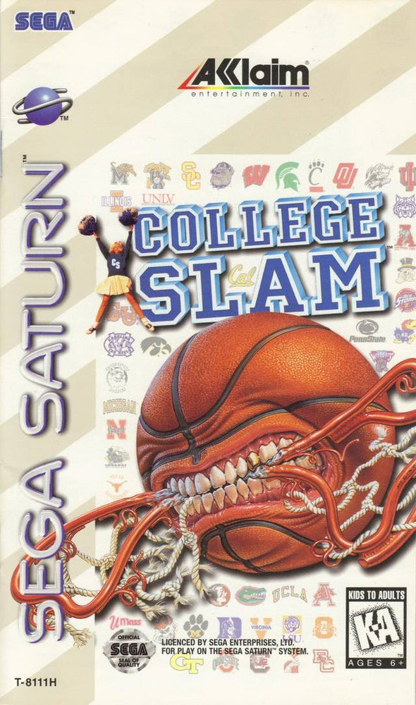 College Slam (Sega Saturn) (ONLINE ORDER ONLY)