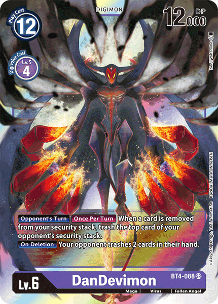 DanDevimon [BT4-088] [Great Legend] (ONLINE ORDER ONLY)