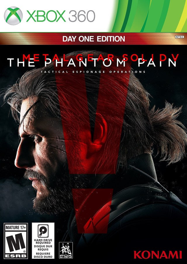 Metal Gear Phantom V: The Phantom Pain Day One Edition (Xbox 360) (ONLINE ORDER ONLY)