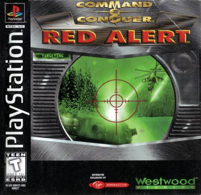 Command and Conquer Red Alert (Playstation) (ONLINE ORDER ONLY)