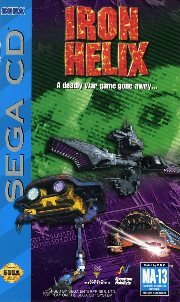 Iron Helix (Sega CD) (ONLINE ORDER ONLY)