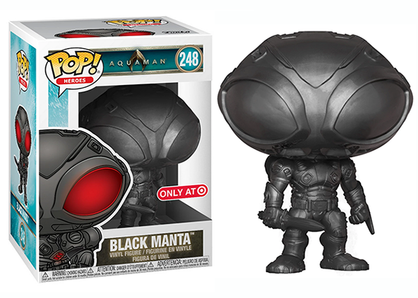 Black Manta (Flat Black, Aquaman) 248 - Target Exclusive (Online Order Only)