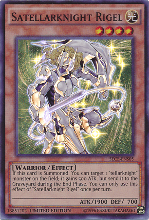 Satellarknight Rigel [SECE-ENS05] Super Rare (ONLINE ORDER ONLY)