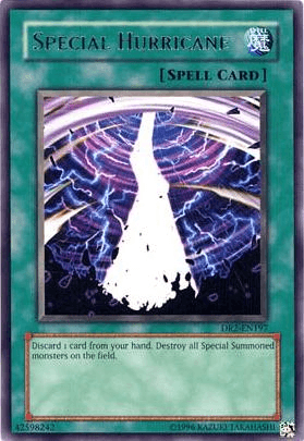 Special Hurricane [DR2-EN197] Rare (ONLINE ORDER ONLY)