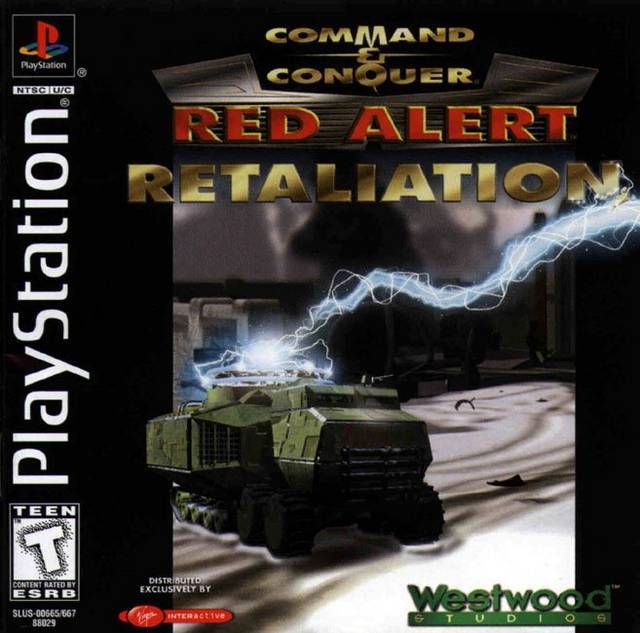 Command and Conquer Red Alert Retaliation (Playstation) (ONLINE ORDER ONLY)