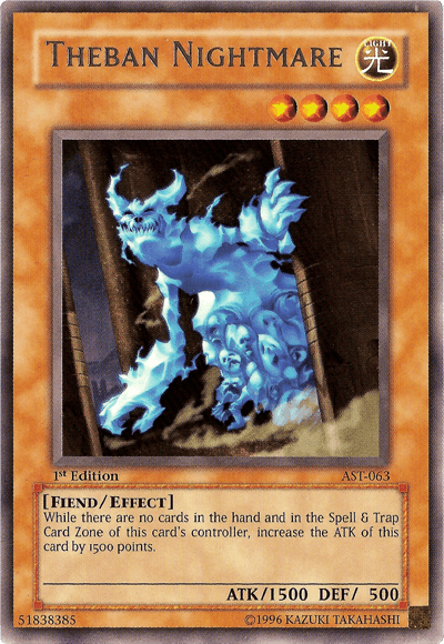 Theban Nightmare [AST-063] Rare (ONLINE ORDER ONLY)