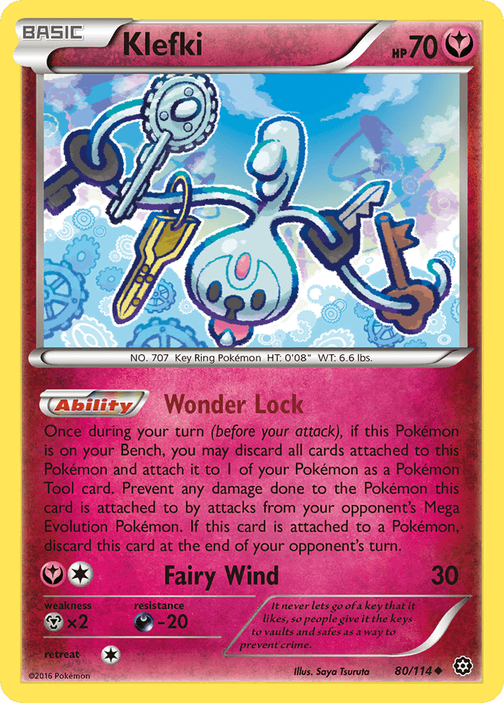 Klefki (80/114) [XY: Steam Siege] (Online Only)