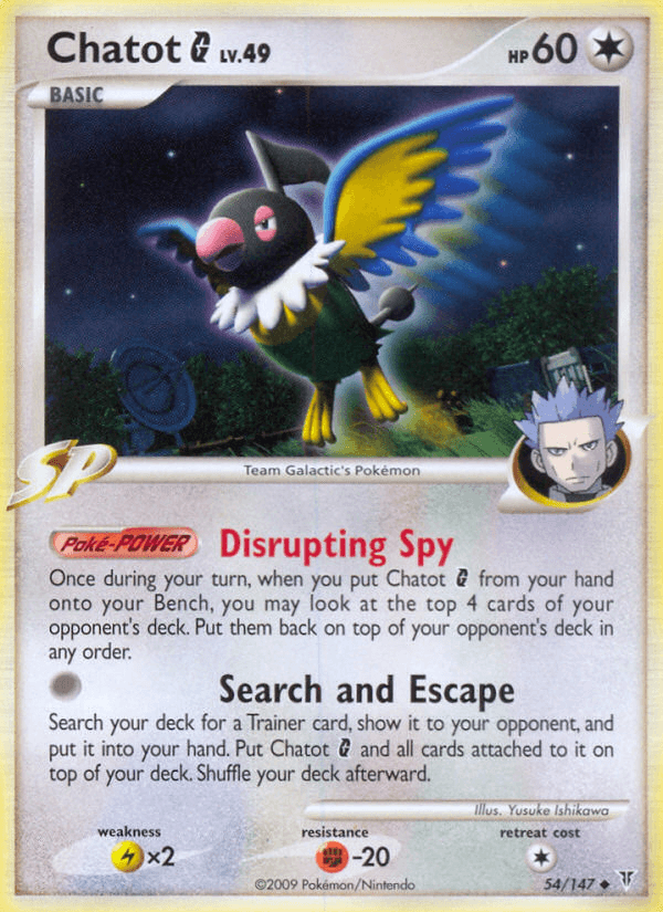 Chatot G (54/147) [Platinum: Supreme Victors] (Online Only)