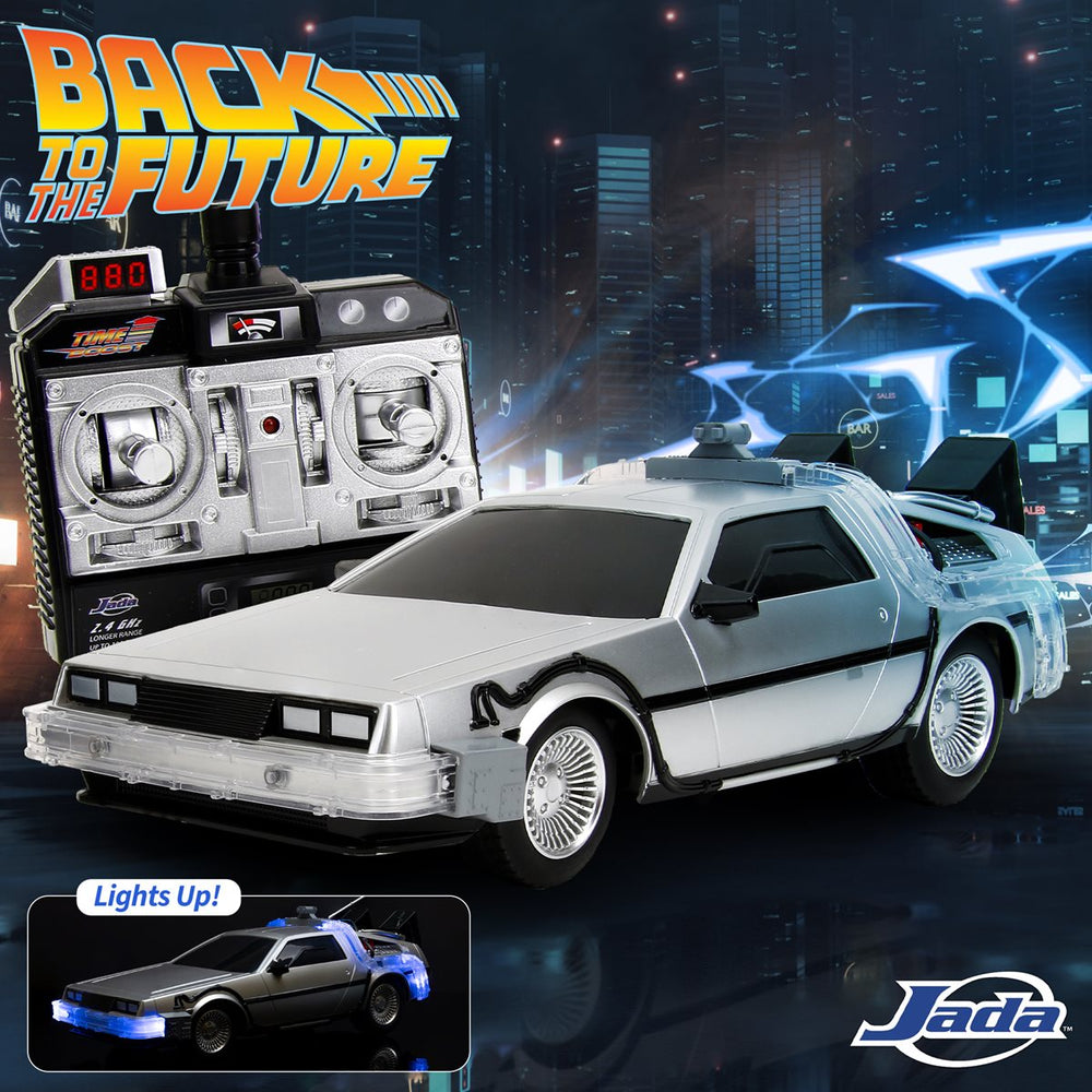 Back to the Future Remote Control 1:16 scale DeLorean Time Machine (ONLINE ORDER ONLY)