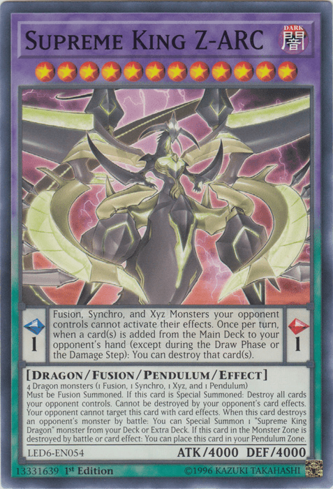 Supreme King Z-ARC [LED6-EN054] Common (ONLINE ORDER ONLY)