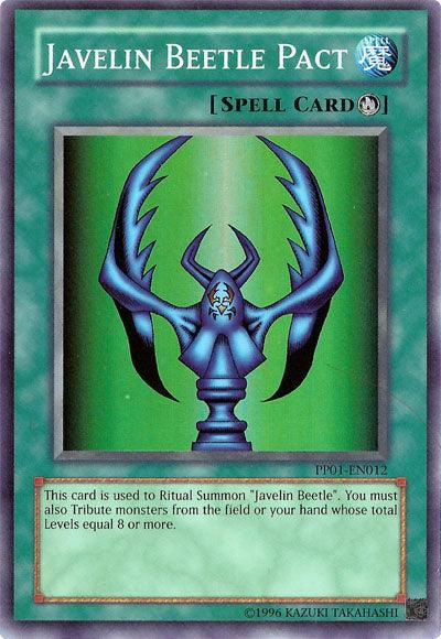 Javelin Beetle Pact [PP01-EN012] Super Rare (ONLINE ORDER ONLY)