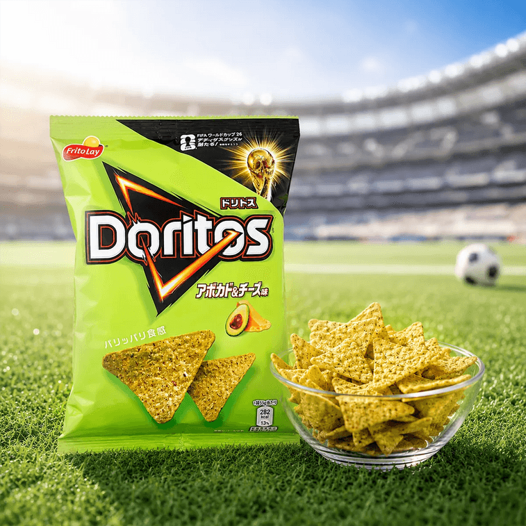 Doritos Avocado Cheese Flavor Corn Chips 1.94 oz, 2026 FIFA World Cup Limited Edition (ONLINE ORDER ONLY)
