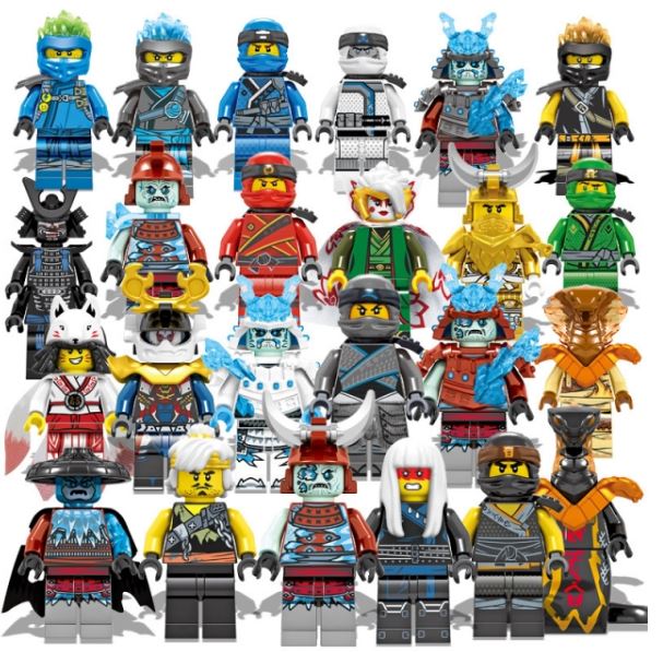 24Pcs Set Ninjago Anime Minifigures dg1002 (Online Only)