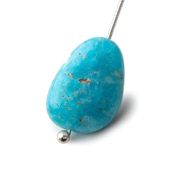 24x18x9mm Hemimorphite plain nugget focal bead 1 piece (ONLINE ORDER ONLY)