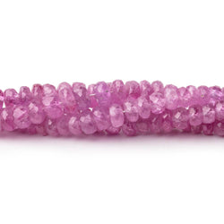 2.5-5.5mm Burmese Ruby Faceted Rondelle Beads 16 inch 200 pieces (ONLINE ORDER ONLY)