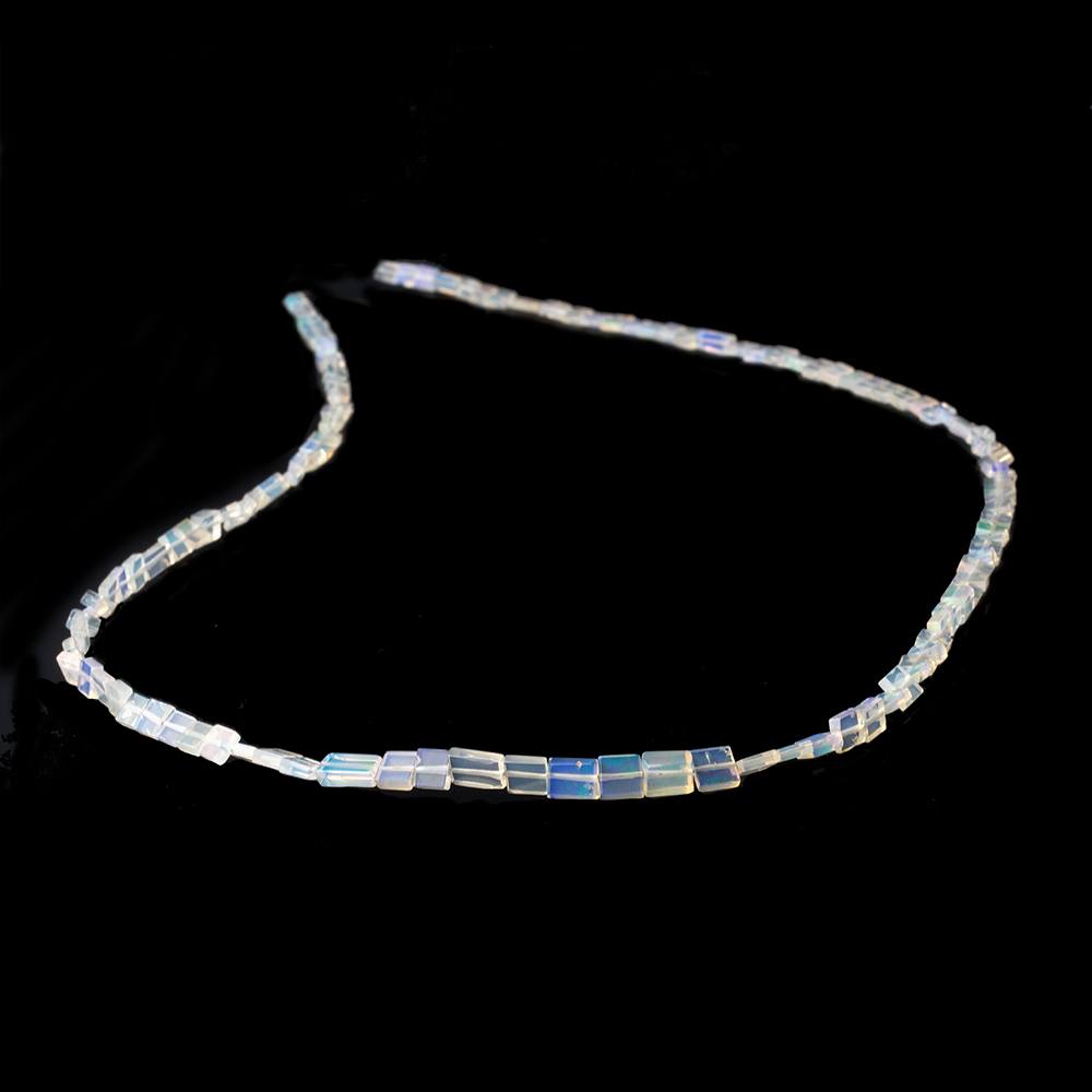 2.5-8mm Ethiopian Opal Plain Rectangle Beads 18 inch 105 pieces (ONLINE ORDER ONLY)
