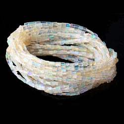 2.5-8mm Ethiopian Opal Plain Rectangle Beads 18 inch 105 pieces (ONLINE ORDER ONLY)