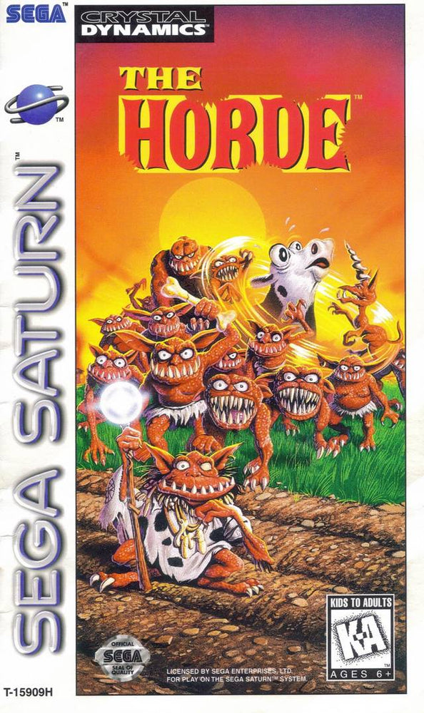 The Horde (Sega Saturn) (ONLINE ORDER ONLY)