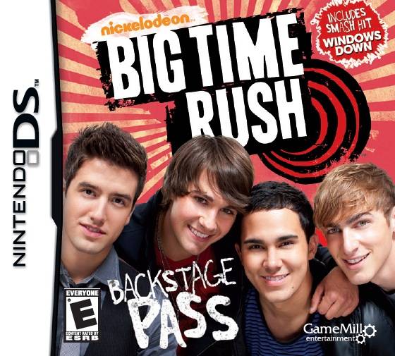 Nickelodeon Big Time Rush: Backstage Pass (Nintendo DS) (ONLINE ORDER ONLY)