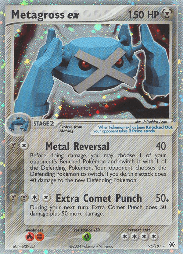 Metagross ex (95/101) [EX: Hidden Legends] (Online Only)