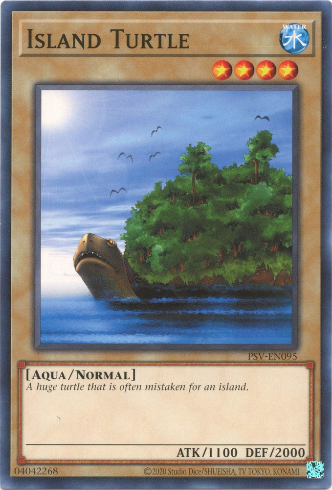 Island Turtle (25th Anniversary) [PSV-EN095] Common (ONLINE ORDER ONLY)