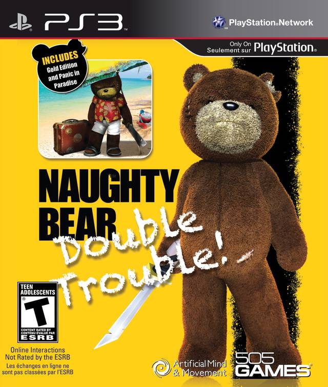 Naughty Bear Double Trouble! Edition (Playstation 3) (Online Only)