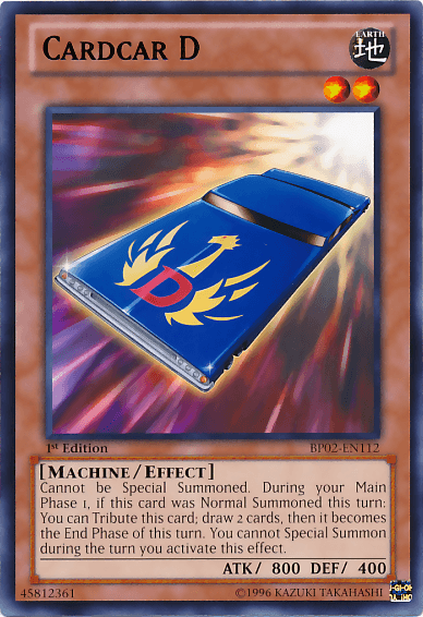 Cardcar D [BP02-EN112] Mosaic Rare (ONLINE ORDER ONLY)