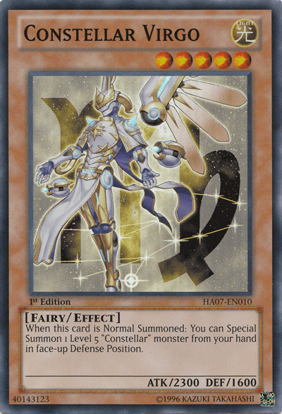 Constellar Virgo [HA07-EN010] Super Rare (ONLINE ORDER ONLY)