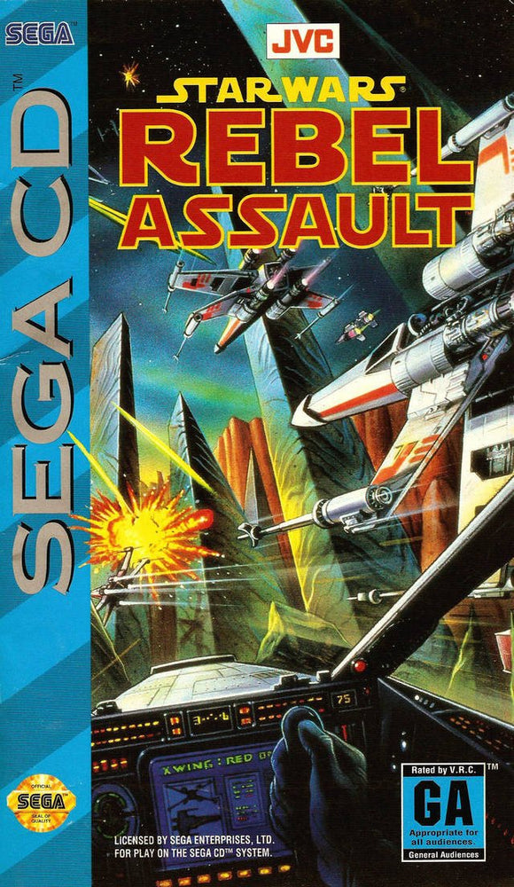 Star Wars Rebel Assault (Sega CD) (ONLINE ORDER ONLY)