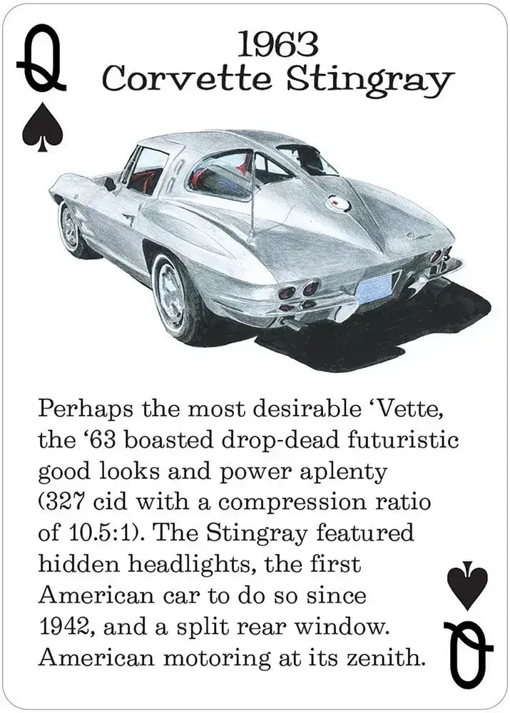 Classic American Rides Playing Cards (ONLINE ORDER ONLY)