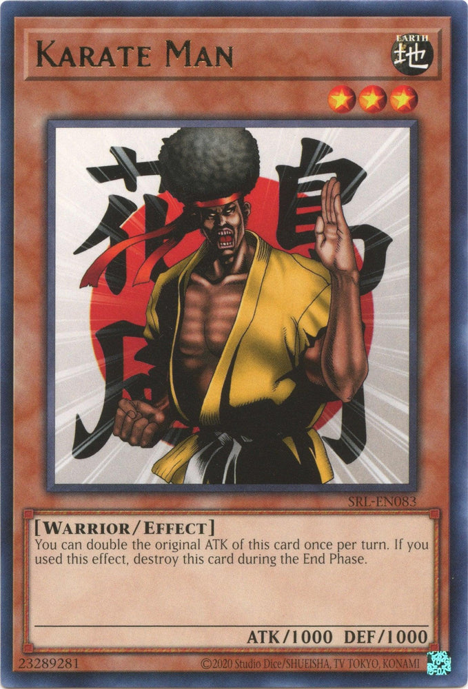 Karate Man (25th Anniversary) [SRL-EN083] Rare (ONLINE ORDER ONLY)