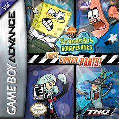 SpongeBob SquarePants Lights Camera Pants - GameBoy Advance (ONLINE ORDER ONLY)