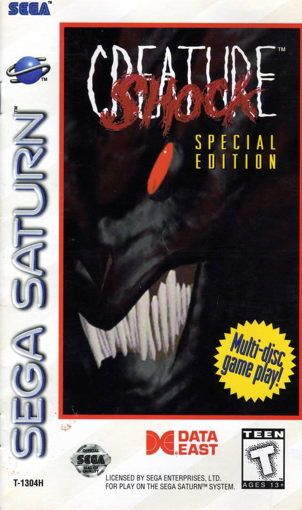 Creature Shock Special Edition (Sega Saturn) (ONLINE ORDER ONLY)